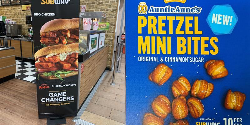 Subway Menu