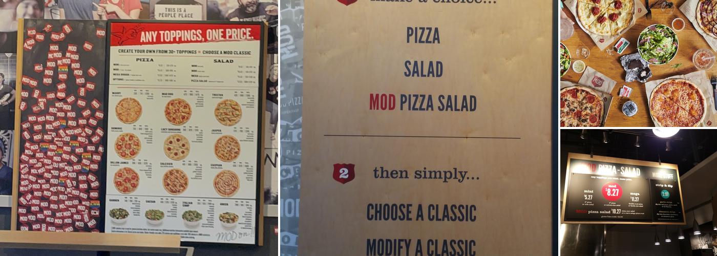 MOD Pizza Menu