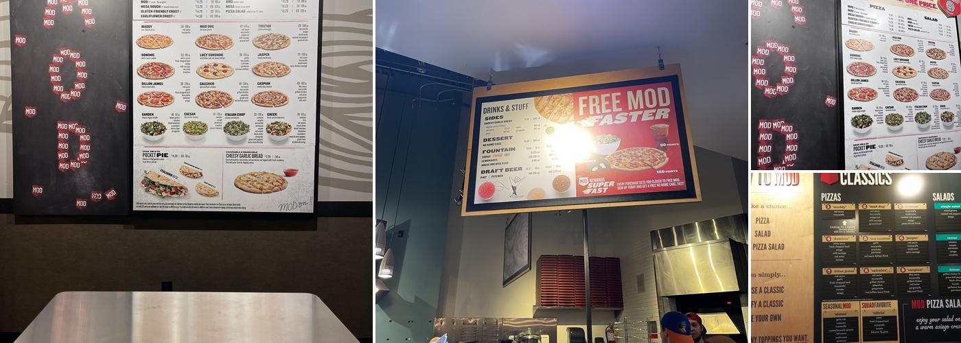 MOD Pizza Menu