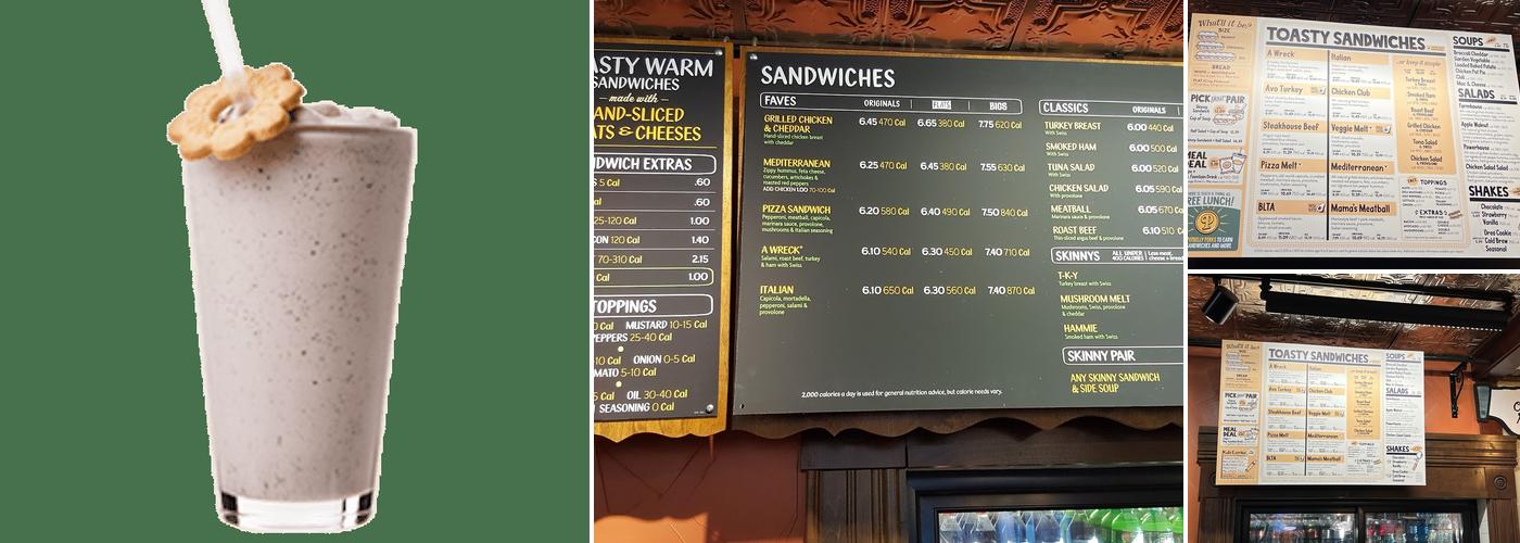 Potbelly Menu