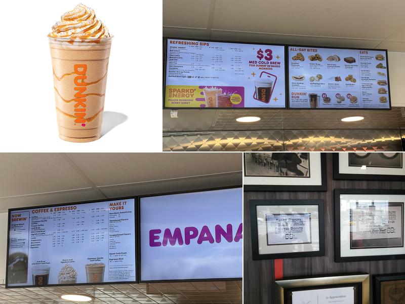 Dunkin' Menu