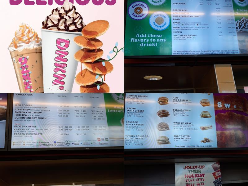 Dunkin' Menu