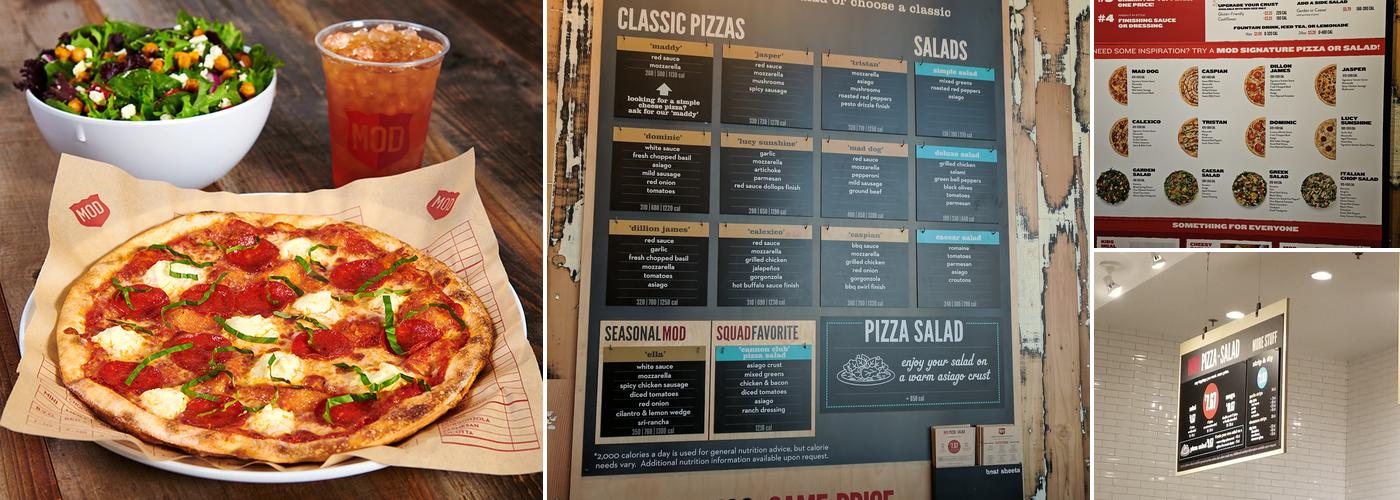 MOD Pizza Menu