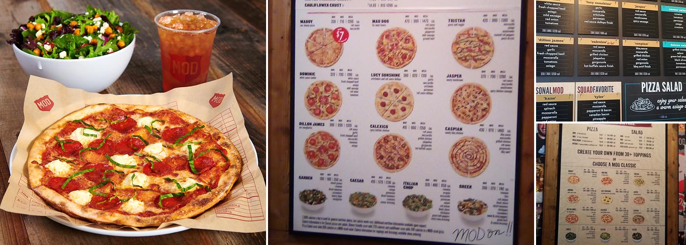 MOD Pizza Menu