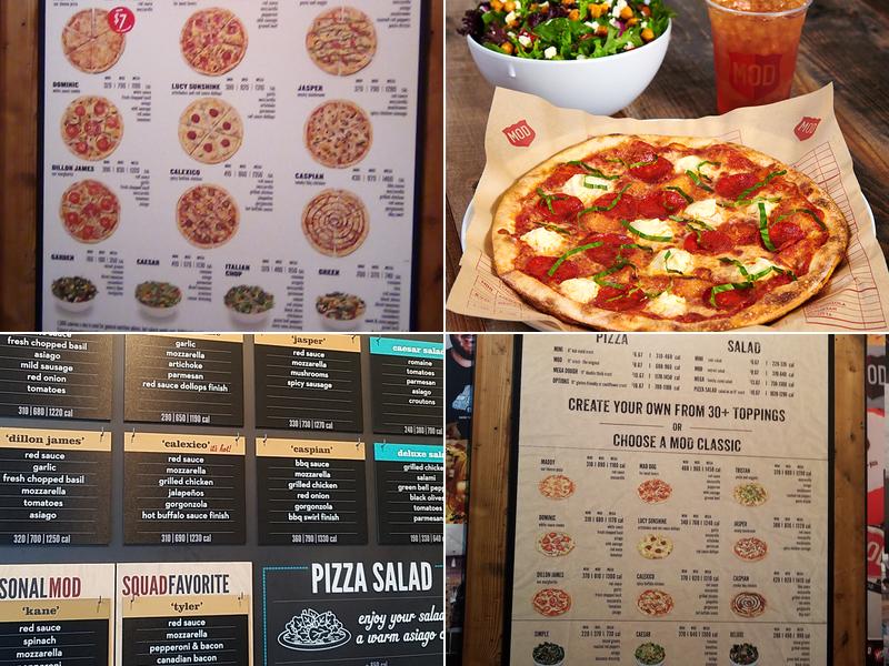 MOD Pizza Menu