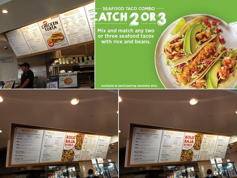 Baja Fresh Menu