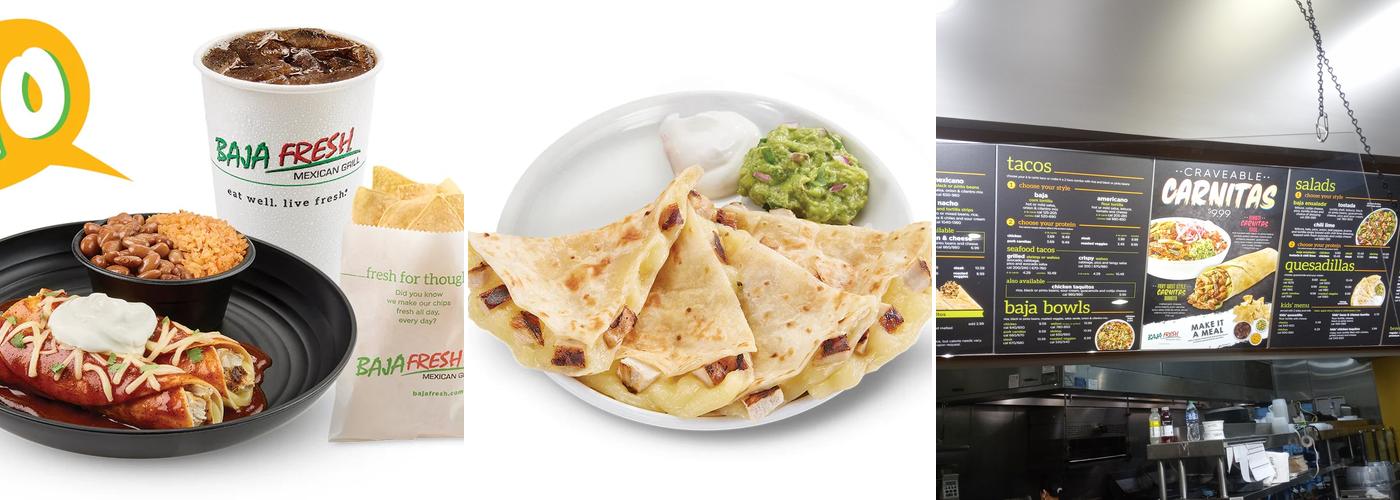 Baja Fresh Menu