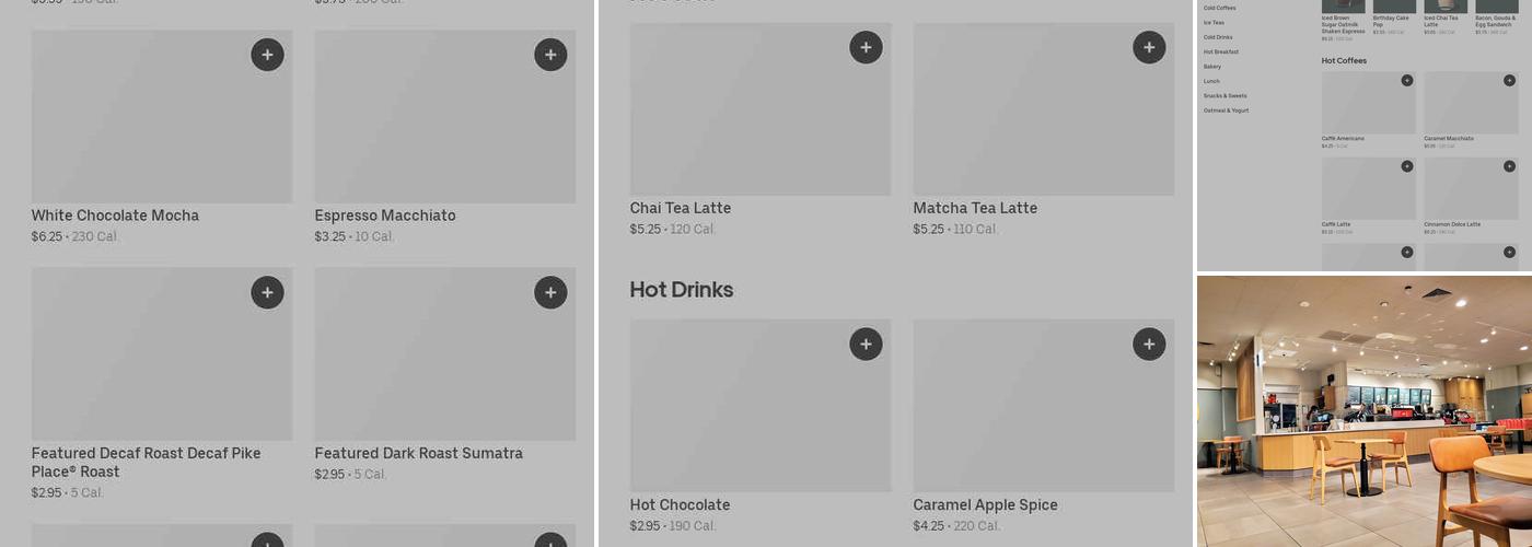 Starbucks Menu