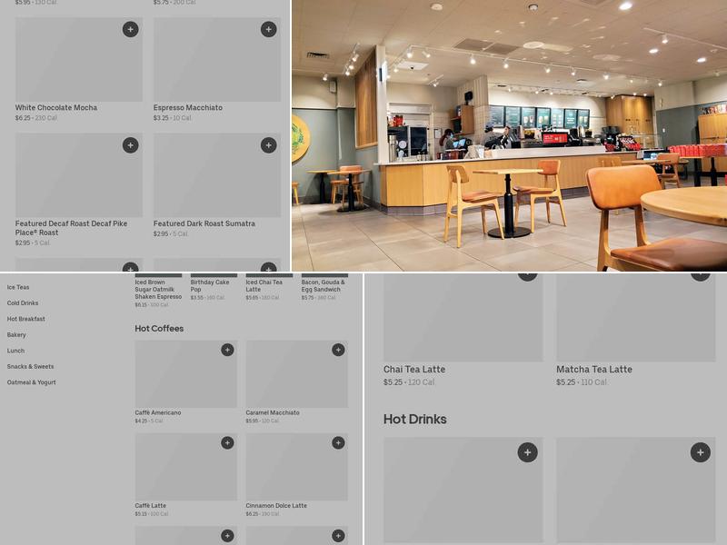 Starbucks Menu