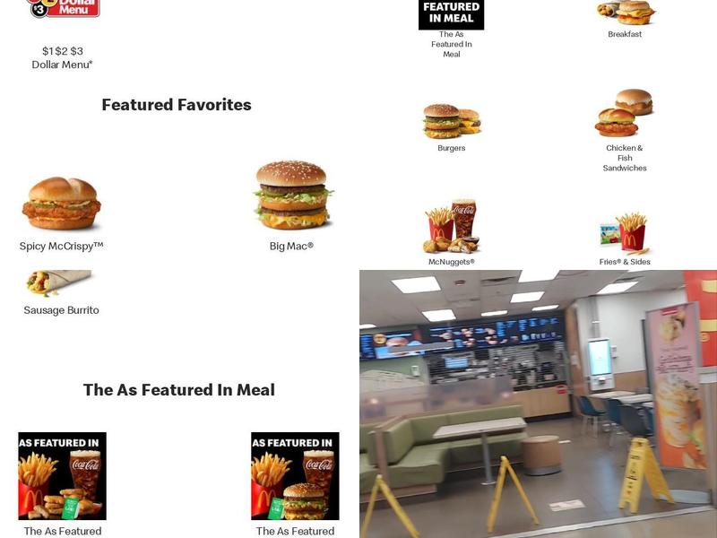 McDonald's Menu