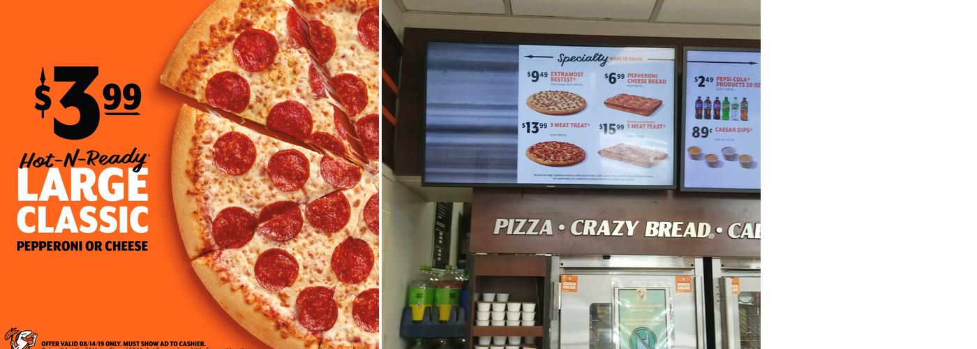 Little Caesars Pizza Menu