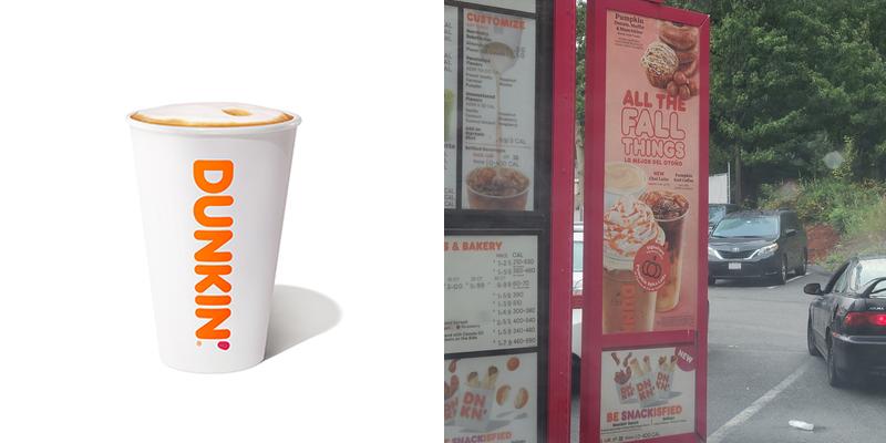 Dunkin' Menu