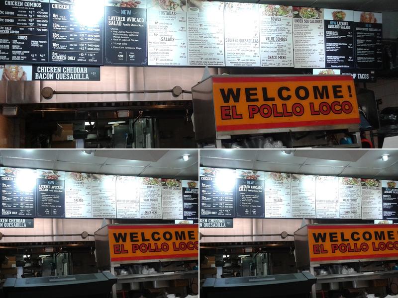 El Pollo Loco Menu