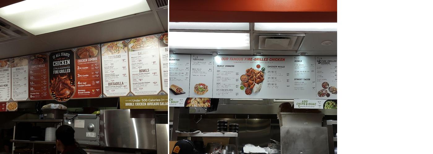 El Pollo Loco Menu