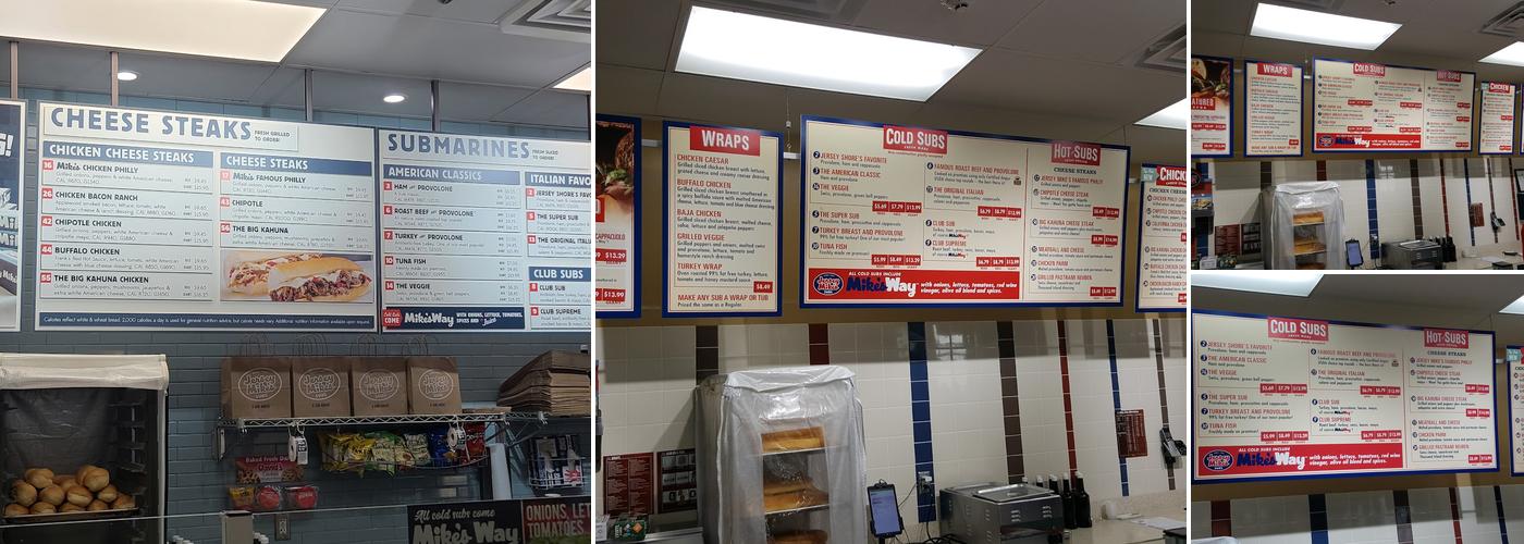 Jersey Mike's Subs Menu