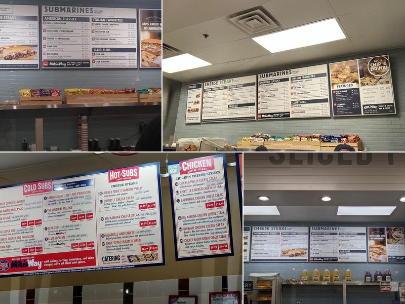 Jersey Mike's Subs Menu