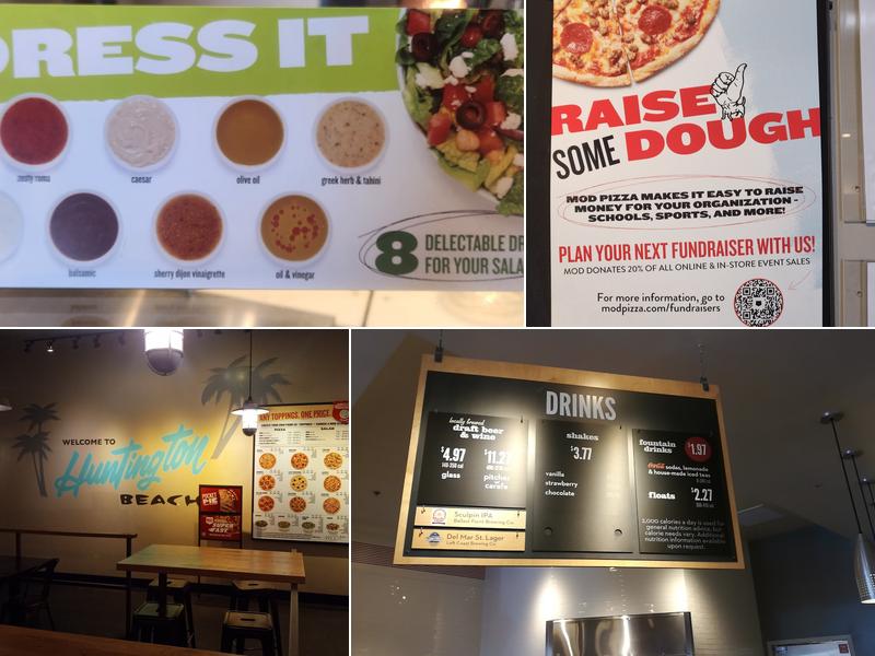 MOD Pizza Menu