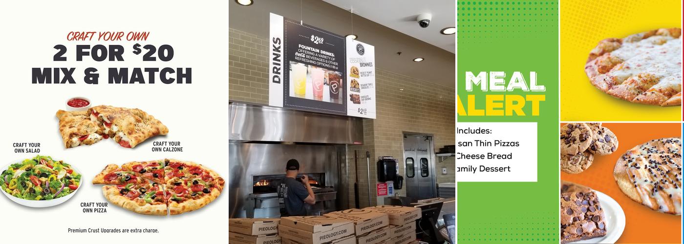 Pieology Pizzeria Southbay Pavillion Mall Menu