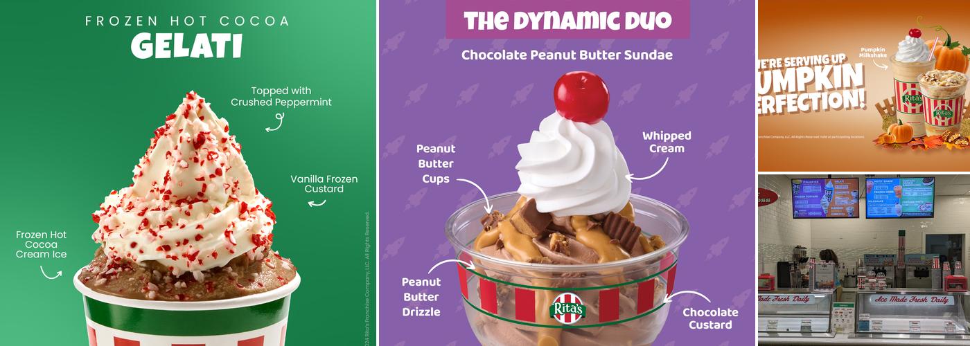 Rita's Italian Ice & Frozen Custard Menu