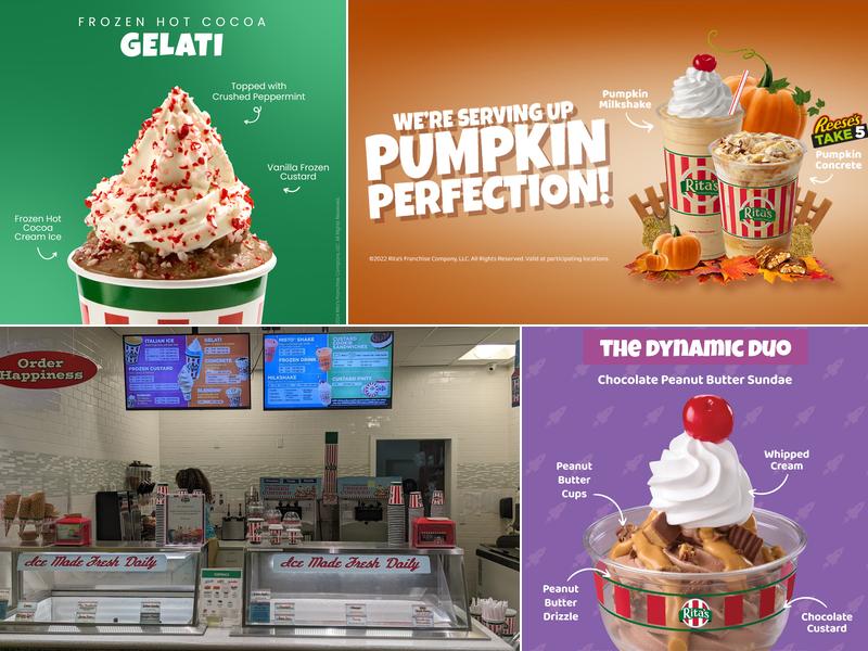 Rita's Italian Ice & Frozen Custard Menu