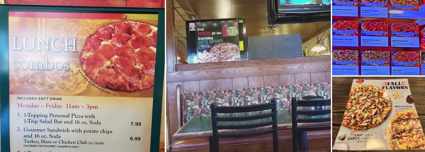 Round Table Pizza Menu