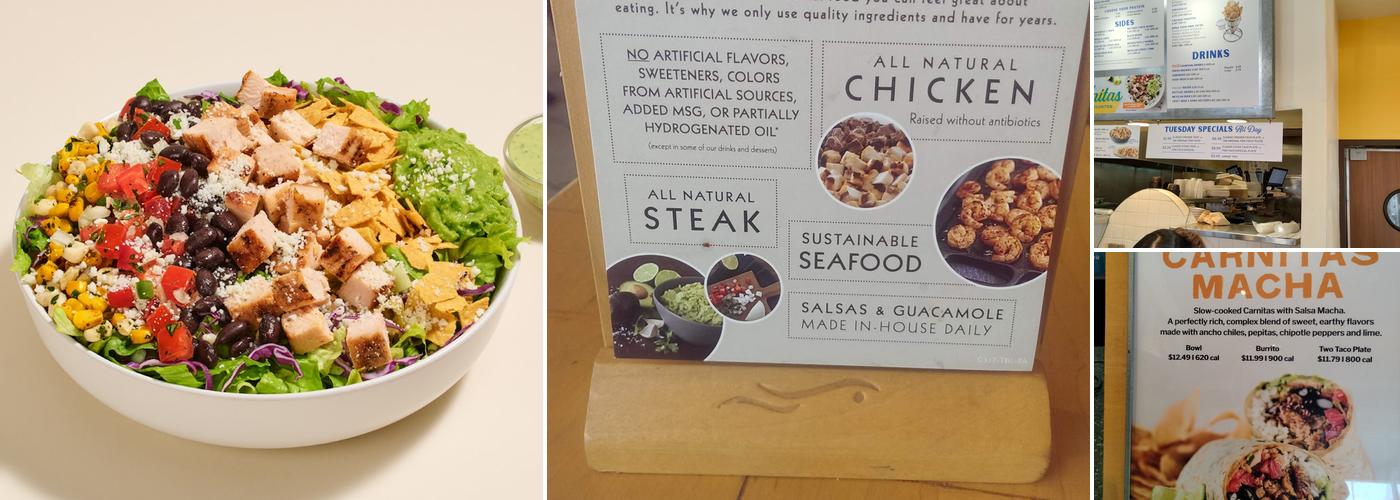 Rubio's Coastal Grill Menu