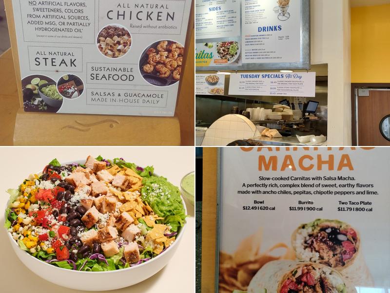 Rubio's Coastal Grill Menu