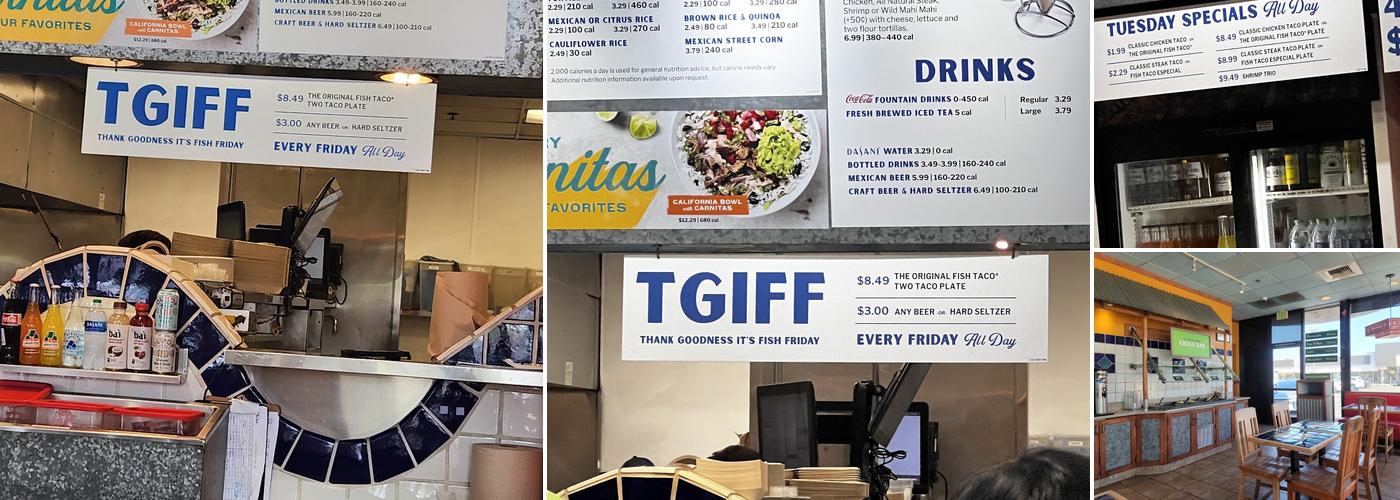 Rubio's Coastal Grill Menu