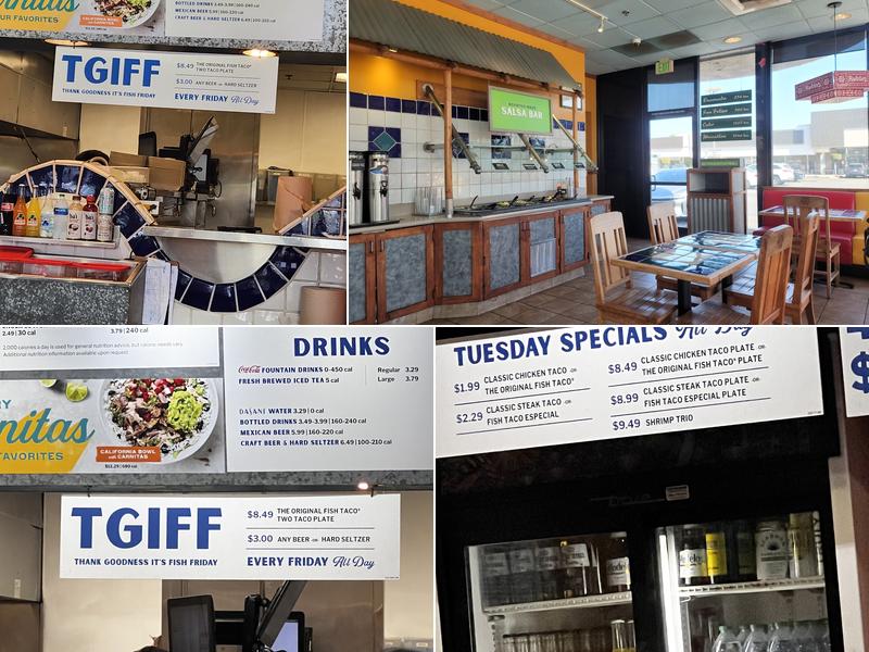 Rubio's Coastal Grill Menu