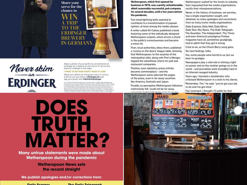 The Quayside - JD Wetherspoon Menu