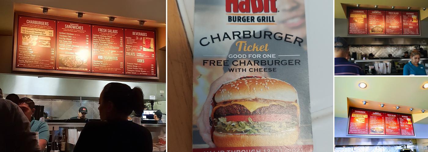 The Habit Burger Grill Menu