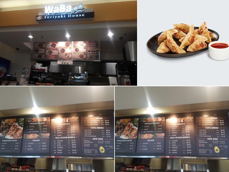 WaBa Grill Menu