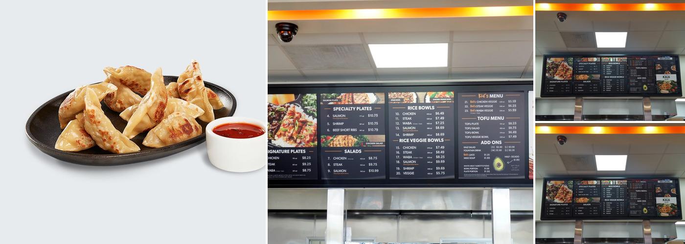 WaBa Grill Menu