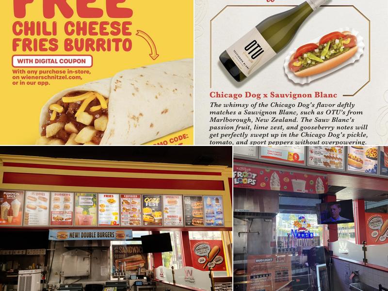 Wienerschnitzel Menu