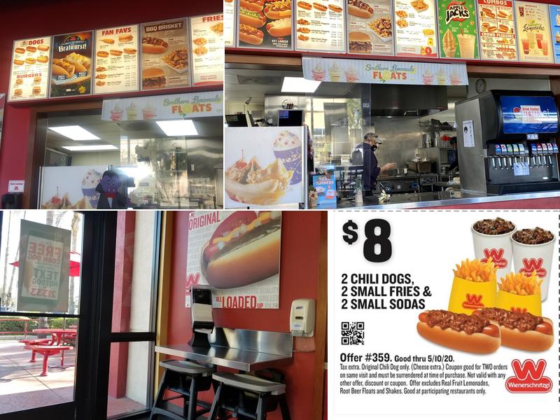 Wienerschnitzel Menu