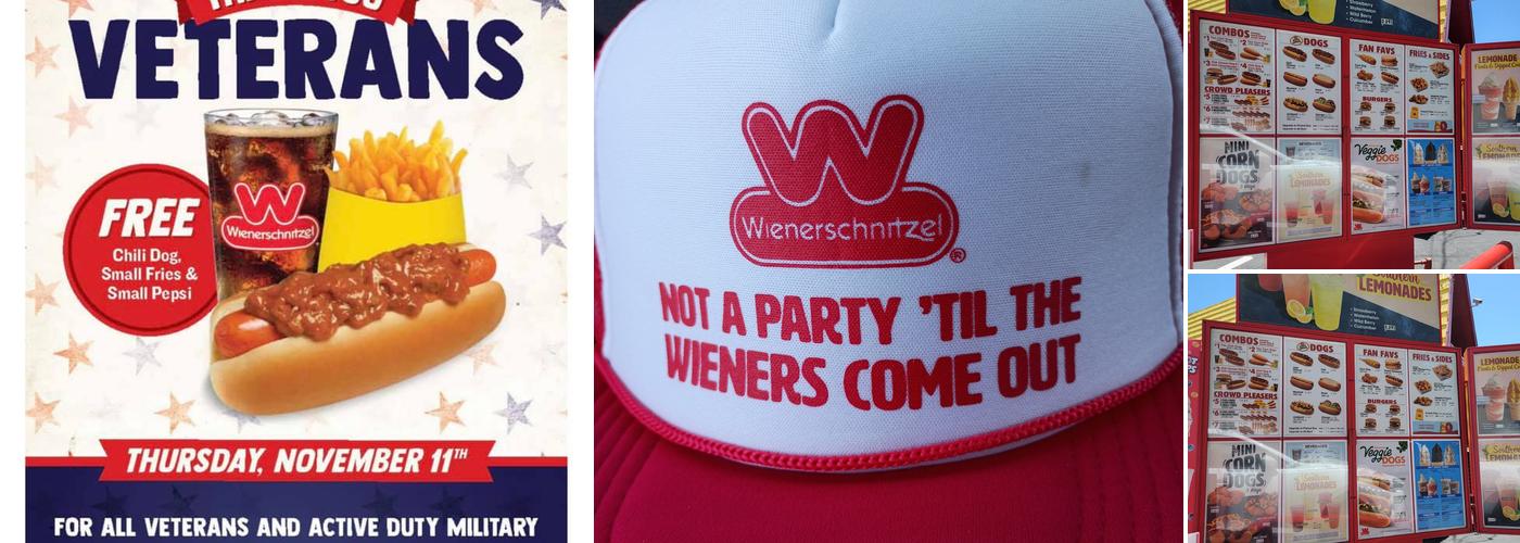 Wienerschnitzel Menu