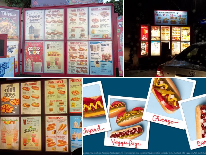 Wienerschnitzel Menu