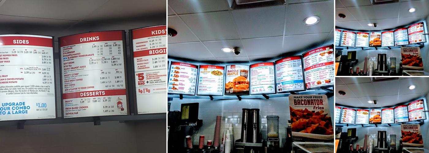 Wendy's Menu