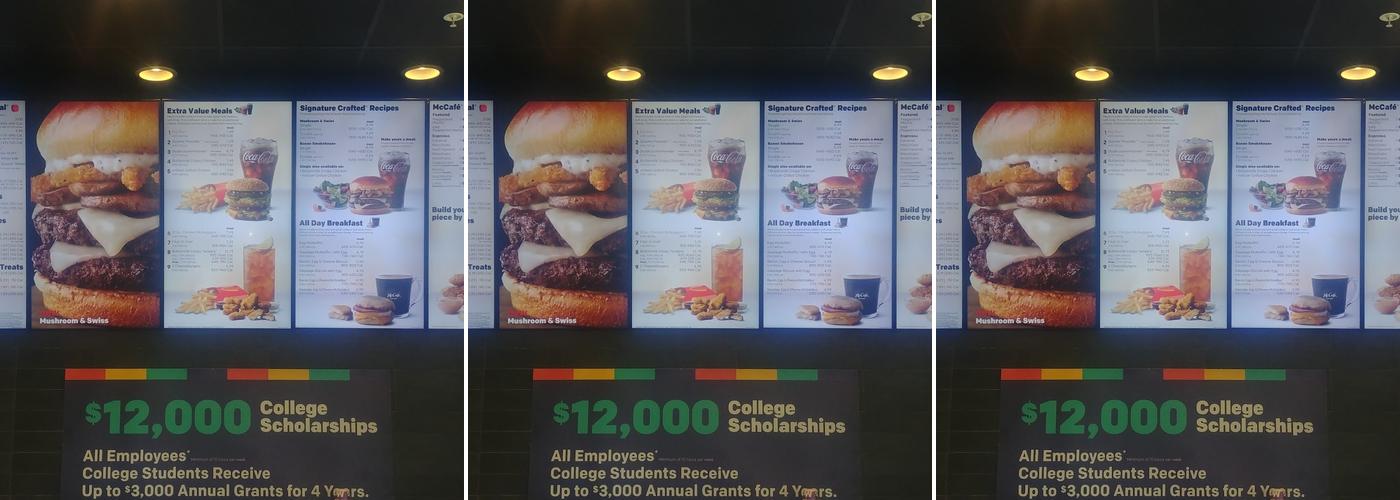 McDonald's Menu