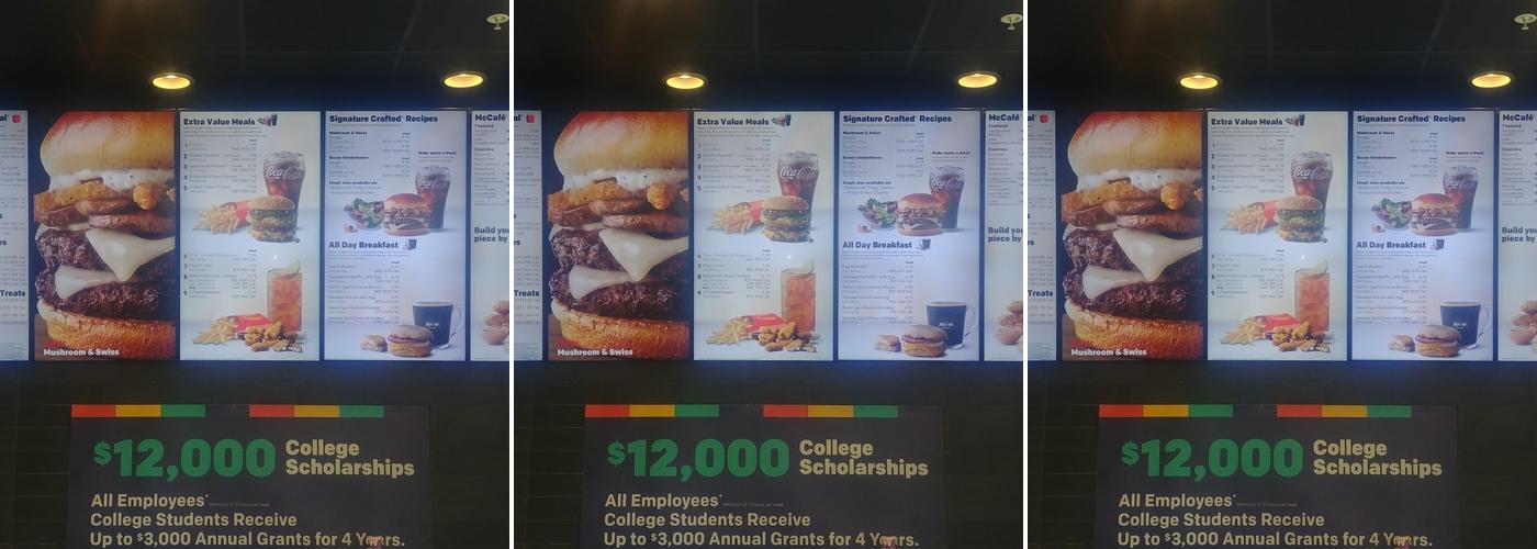 McDonald's Menu
