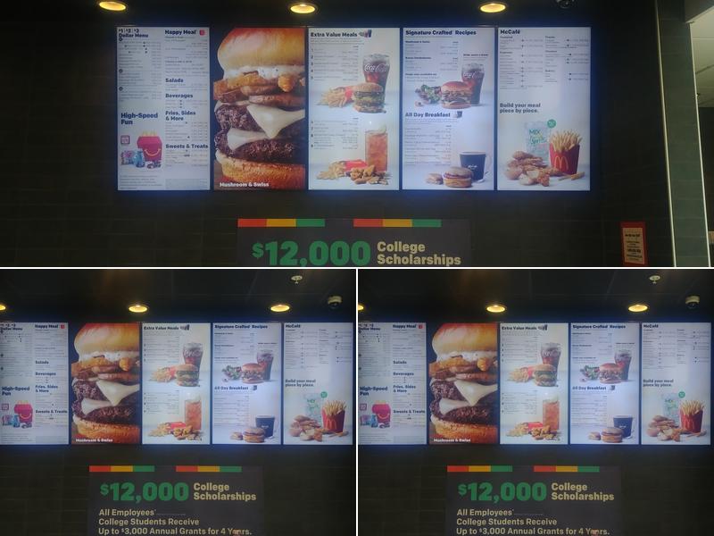 McDonald's Menu