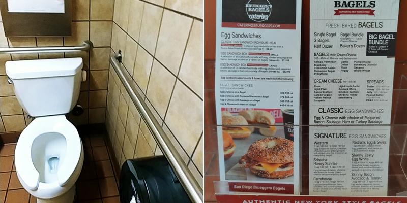 Bruegger's Bagels Menu