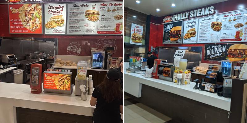 Charleys Cheesesteaks Menu