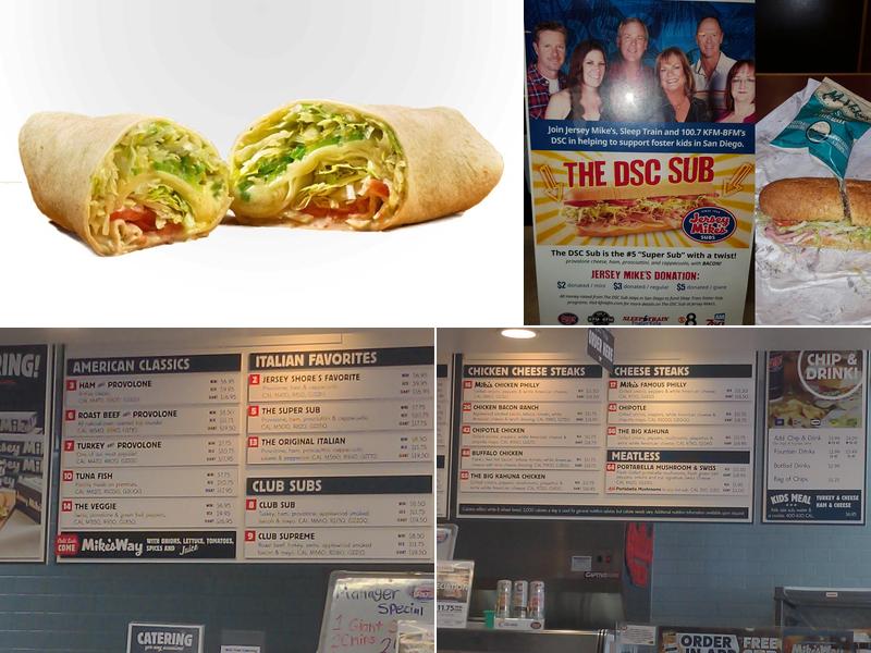 Jersey Mike's Subs Menu