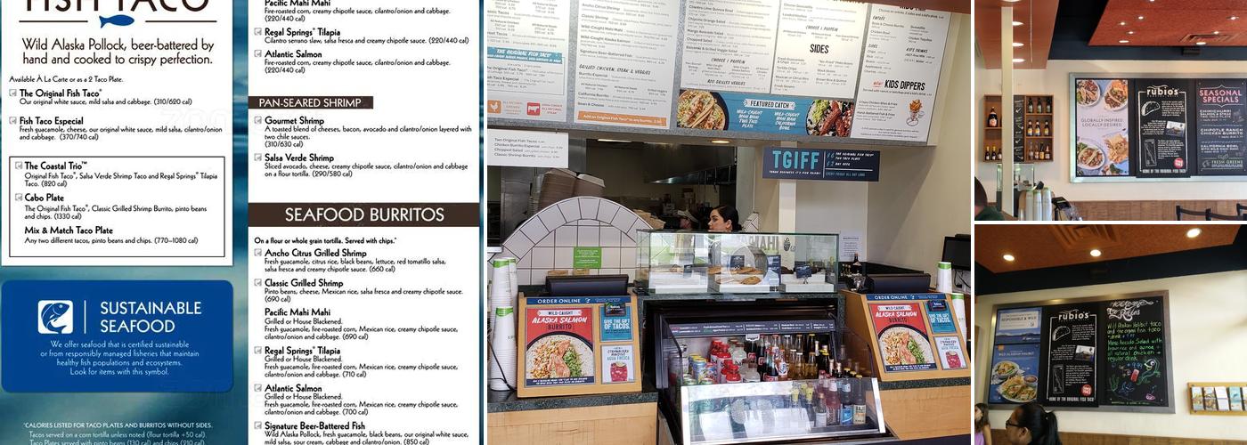 Rubio's Coastal Grill Menu