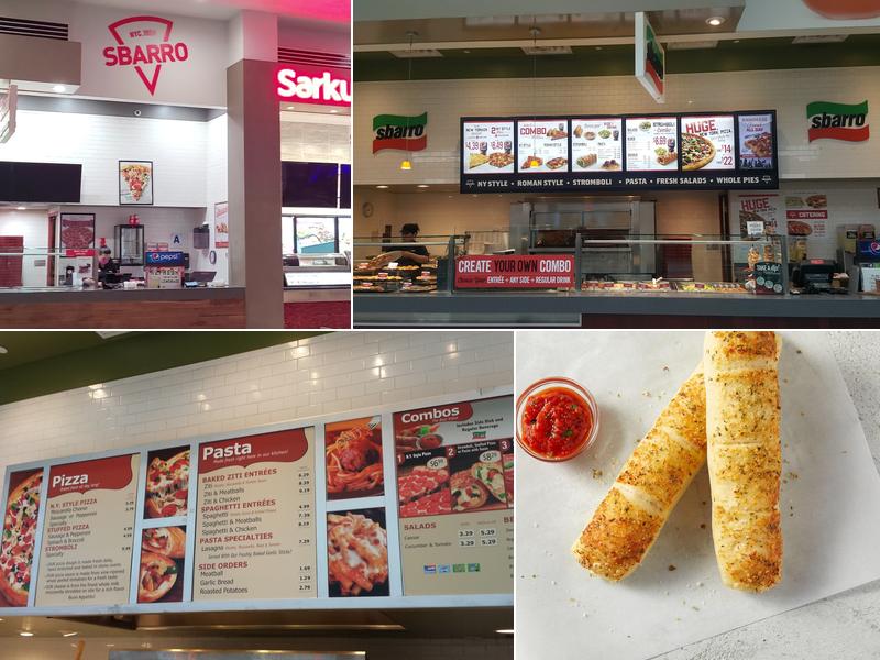 Sbarro Menu