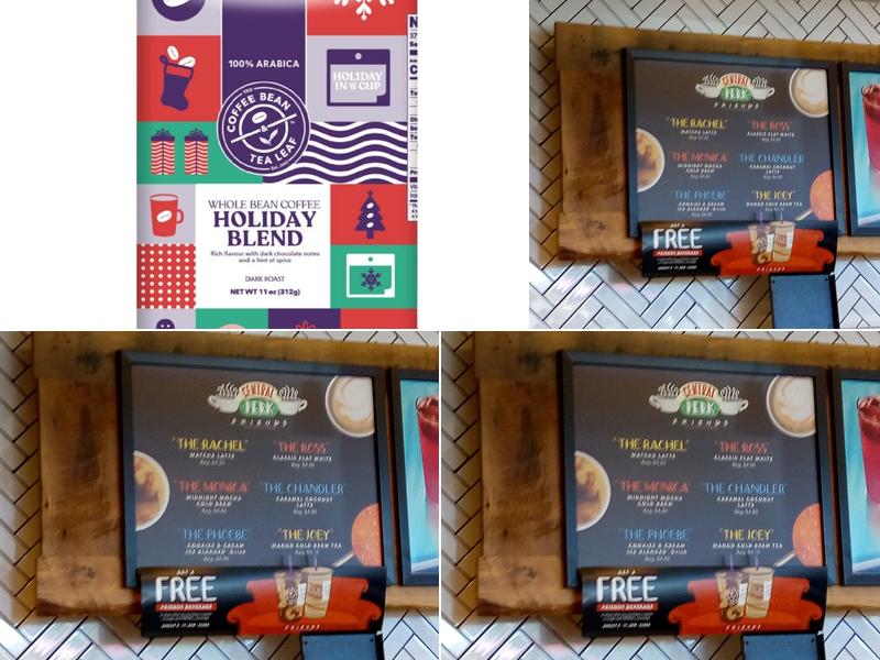 The Coffee Bean & Tea Leaf Menu