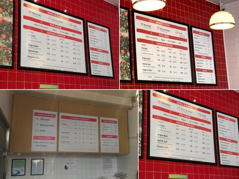 Flame Broiler Menu