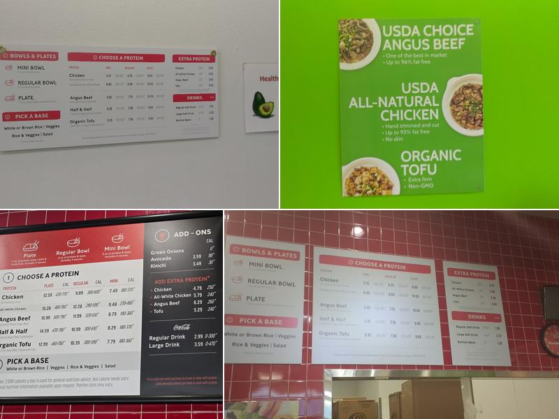 Flame Broiler Menu
