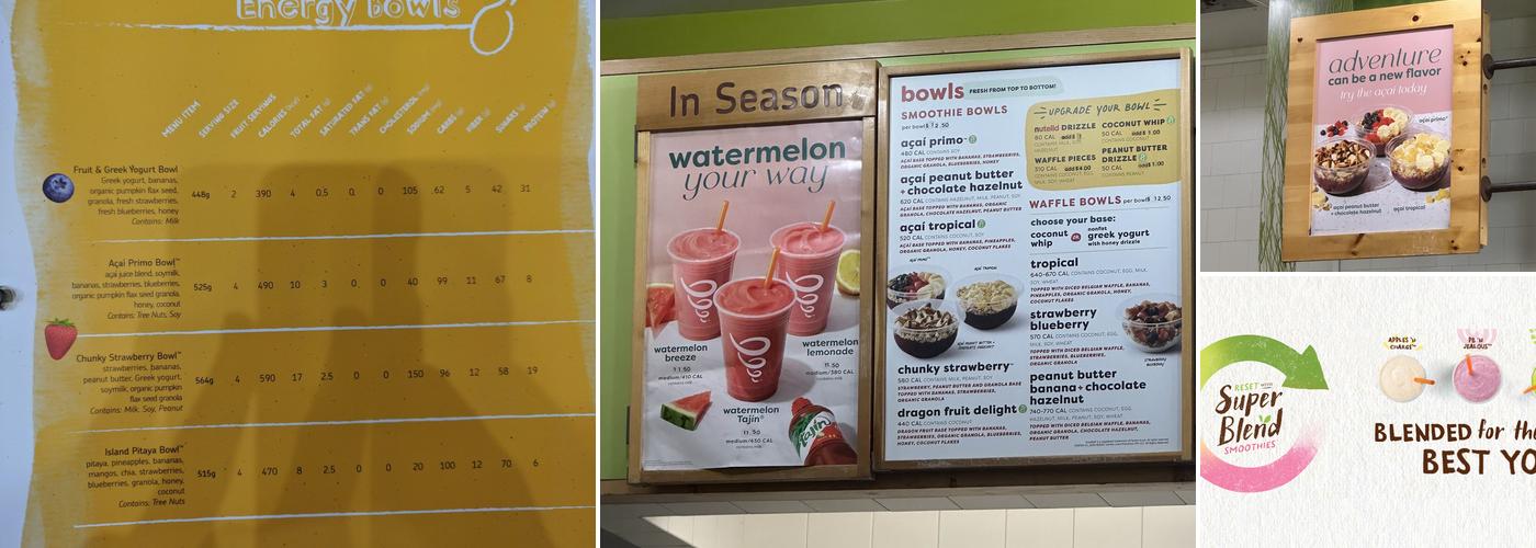 Jamba Menu